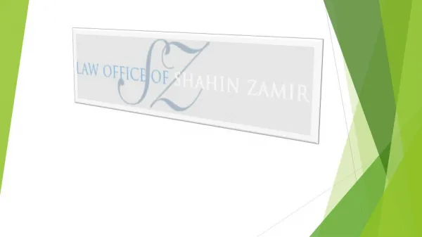 Criminal Lawyer Shahin Zamir
