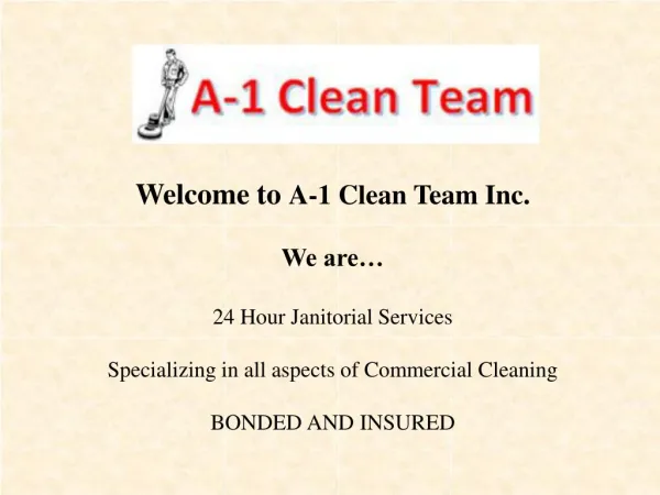 Commercial Cleaning Companies in Massachusetts