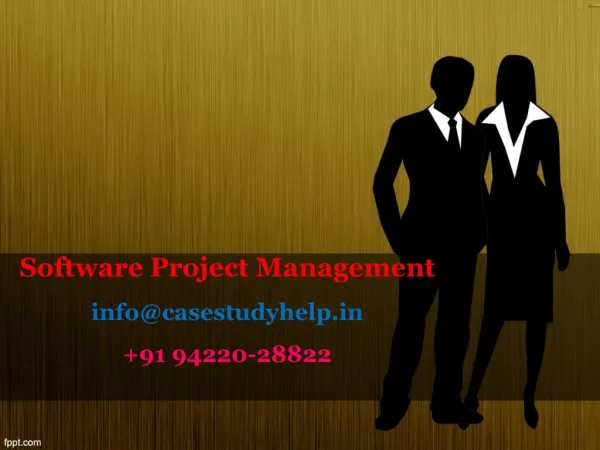 software project management info@casestudyhelp in 91 94220 28822