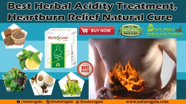 Best Herbal Acidity Treatment, Heartburn Relief Natural Cure