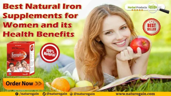 Best Natural Iron Supplements for Women and its Health Benefits