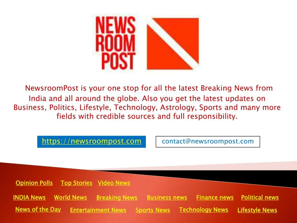 newsroompost is your one stop for all the latest