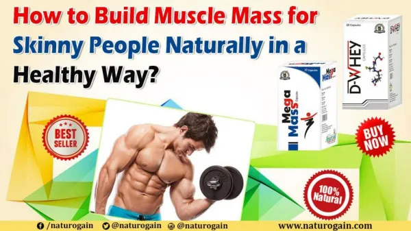 How to Build Muscle Mass for Skinny People Naturally in a Healthy Way?