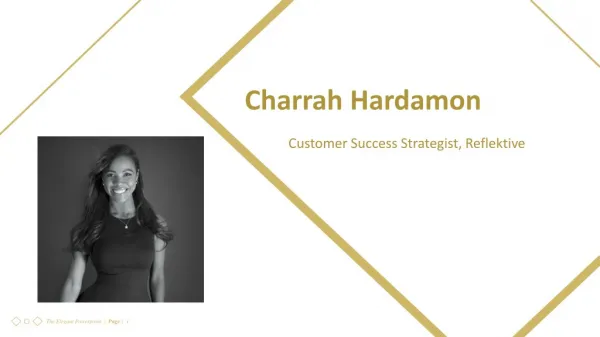 Charrah Hardamon - IT Professional