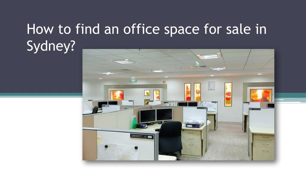 how to find an office space for sale in sydney