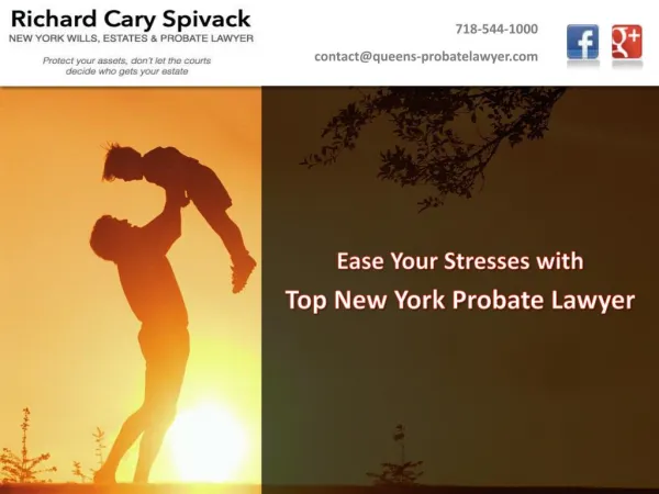 Ease Your Stresses with Top New York Probate Lawyer
