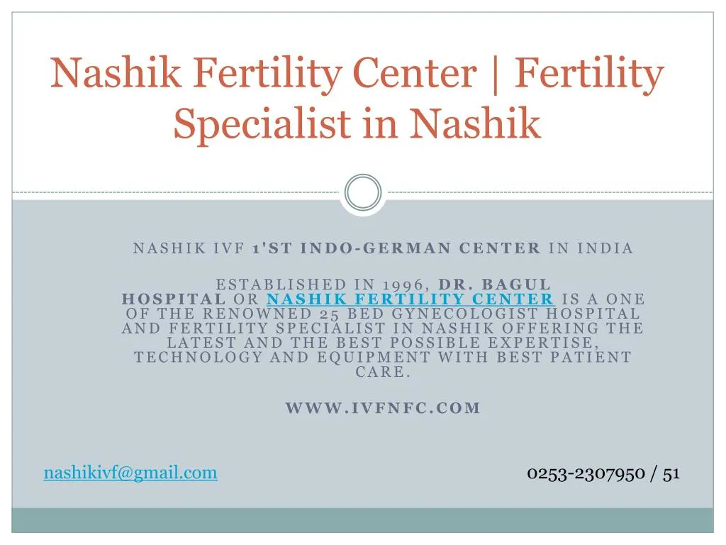 nashik f ertility center fertility specialist in nashik
