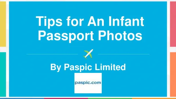 Tips for An Infant Passport Photos