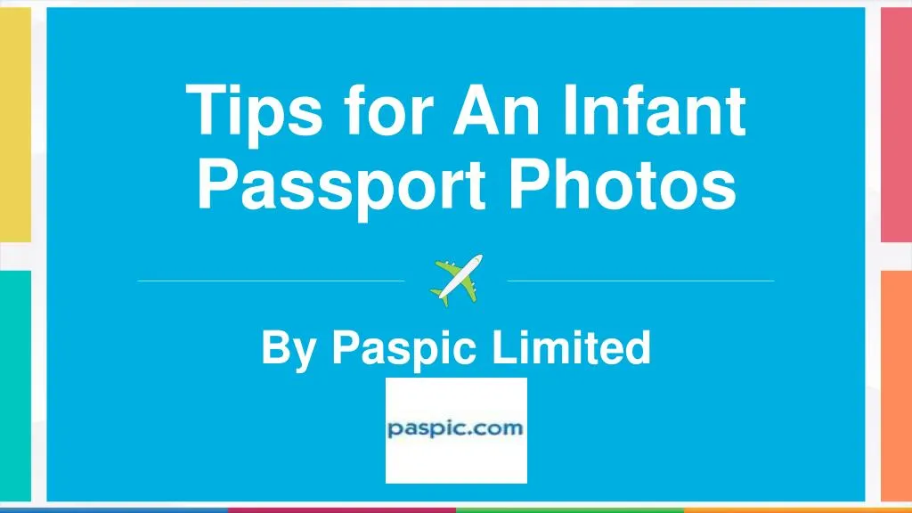 tips for an infant passport photos