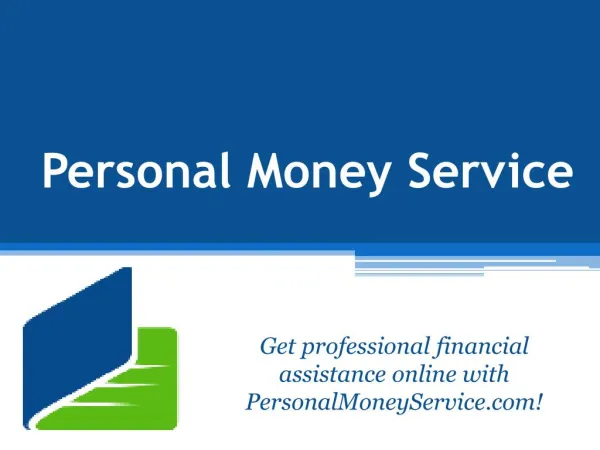 Emergency Loans Online from Personal Money Service