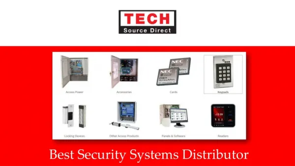 Security Systems Distributor