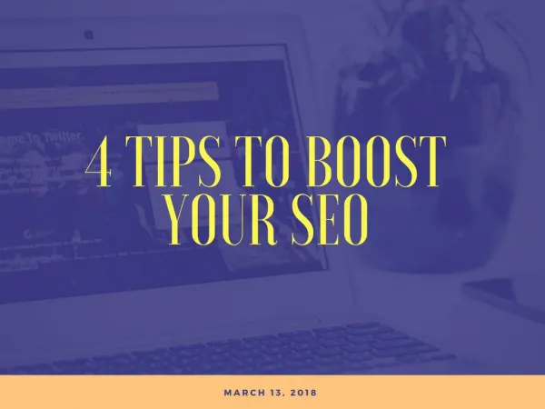 4 Tips to Boost your SEO | Newton Consulting India