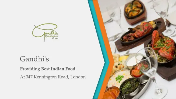 Gandhi's - Best Indian Restaurant & Takeaway in Kennington London
