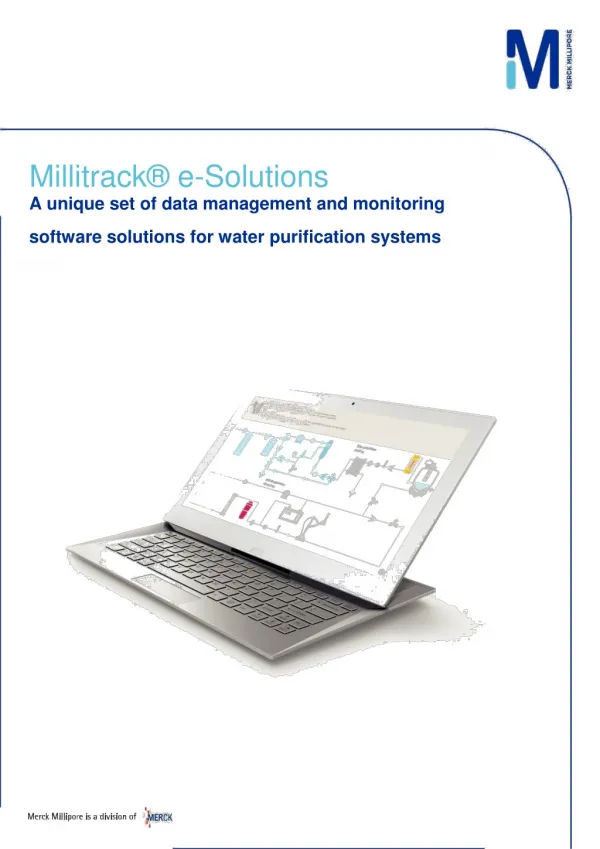 MillitrackÂ® e solutions - Lab Water e-Solutions