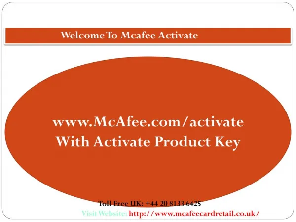 www.mcafee.com/activate | Enter product key | Download Mcfee