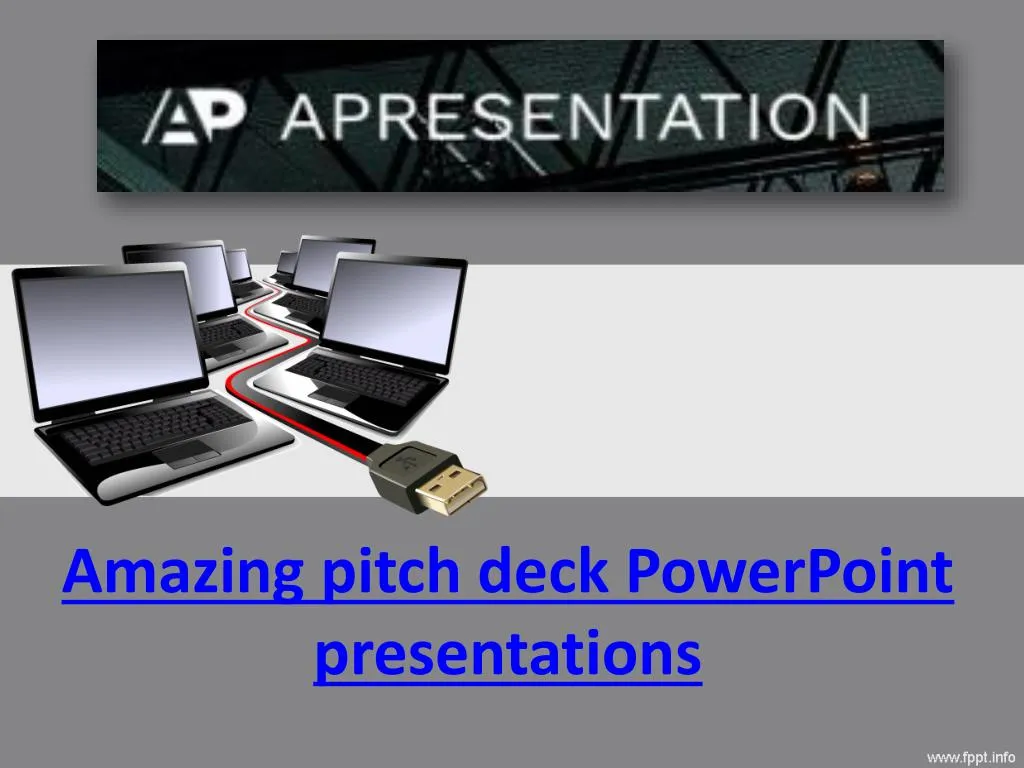amazing pitch deck powerpoint presentations