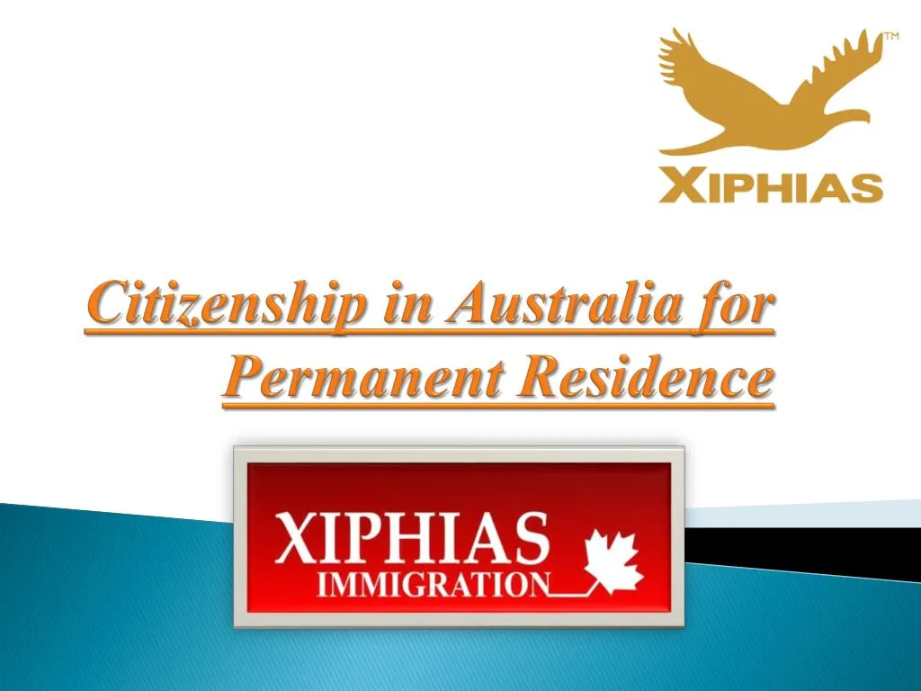 citizenship in australia for p ermanent residence