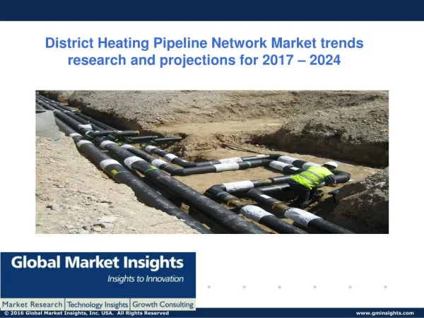 District Heating Pipeline Network Market statistics and research analysis released in latest report