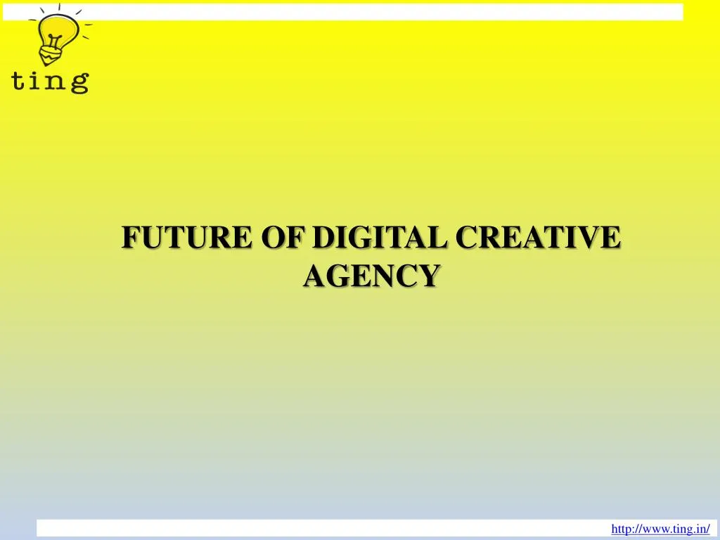 future of digital creative agency