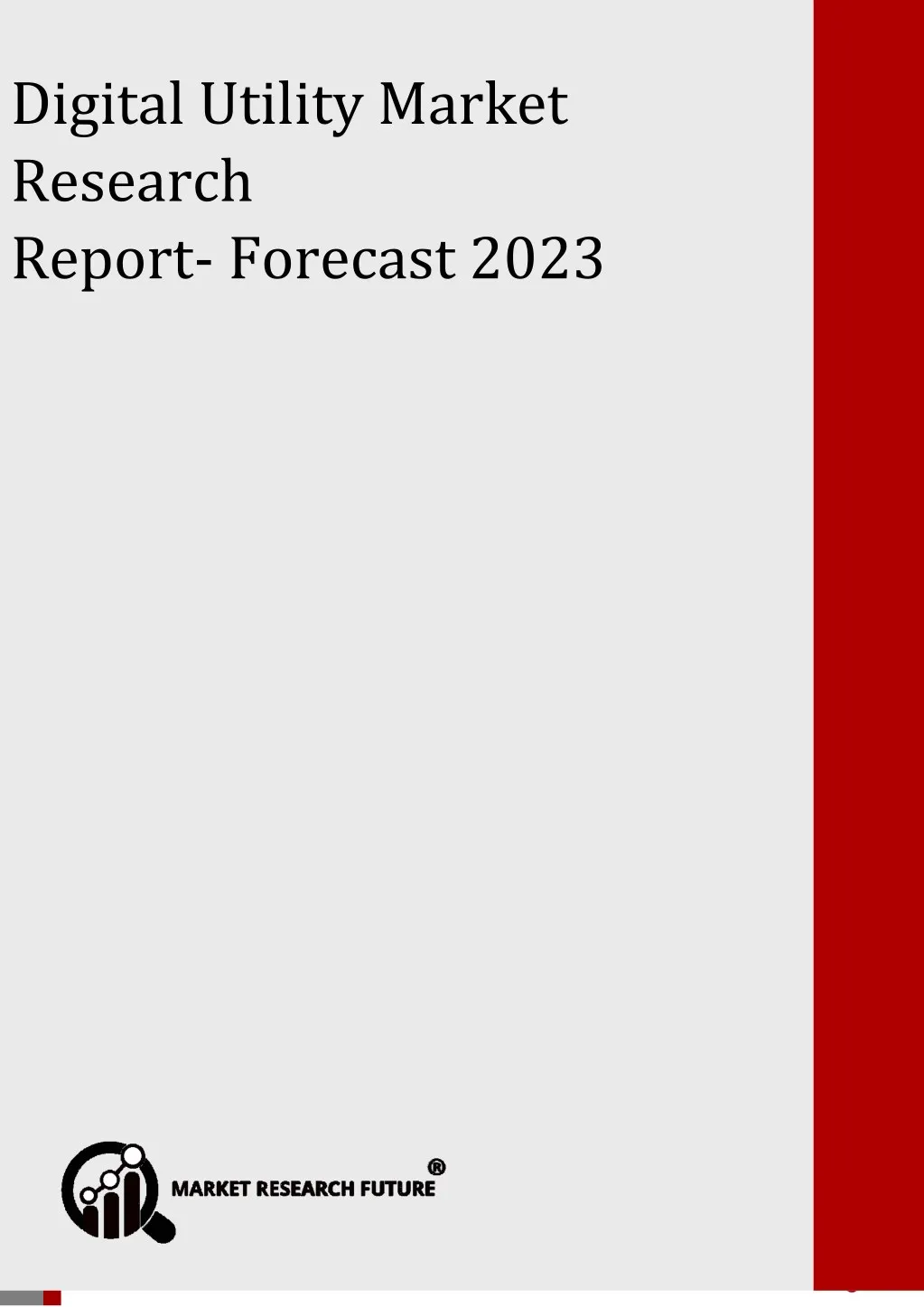 digital utility market research report forecast