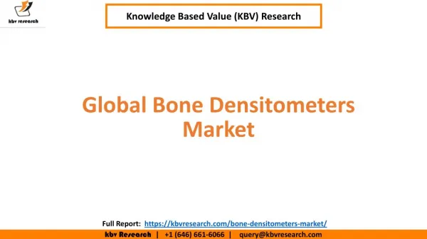 Global Bone Densitometers Market Size