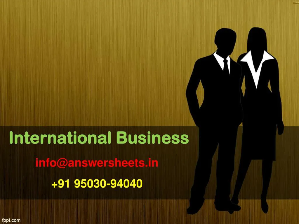 international business info@answersheets in 91 95030 94040