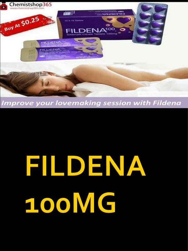 Buy Fildena 100mg |Buy Fildena 50 mg |Sildenafil Citrate 100mg online tablets.