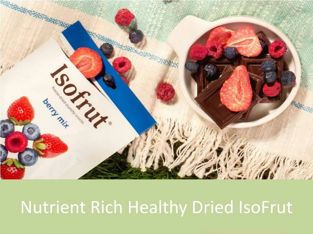nutrient rich healthy dried isofrut