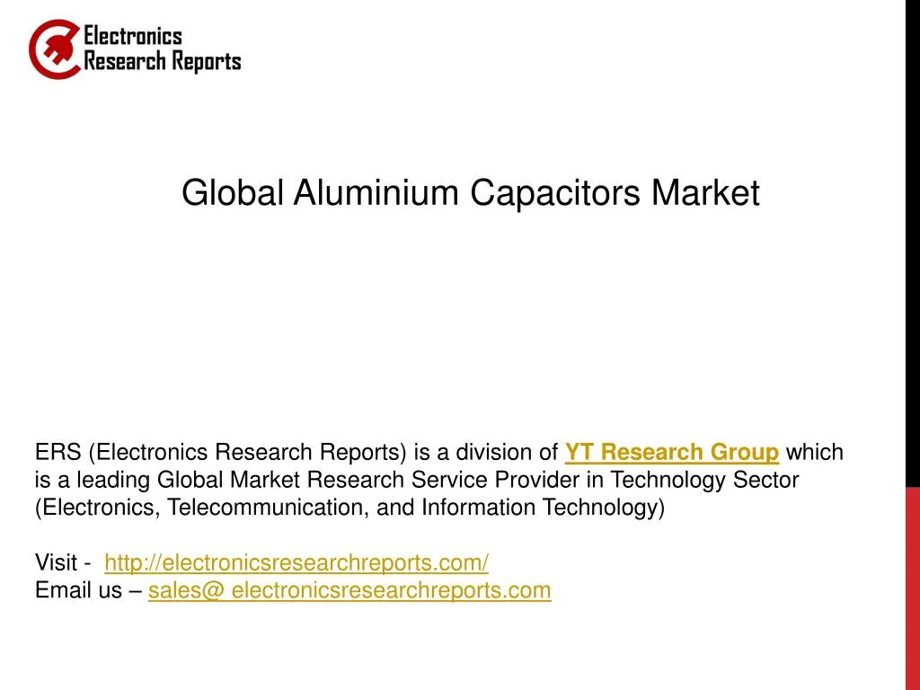 global aluminium capacitors market