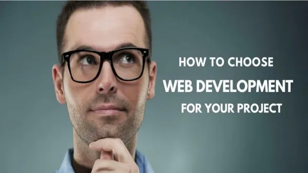 How To Choose Web Development Company For Your Project