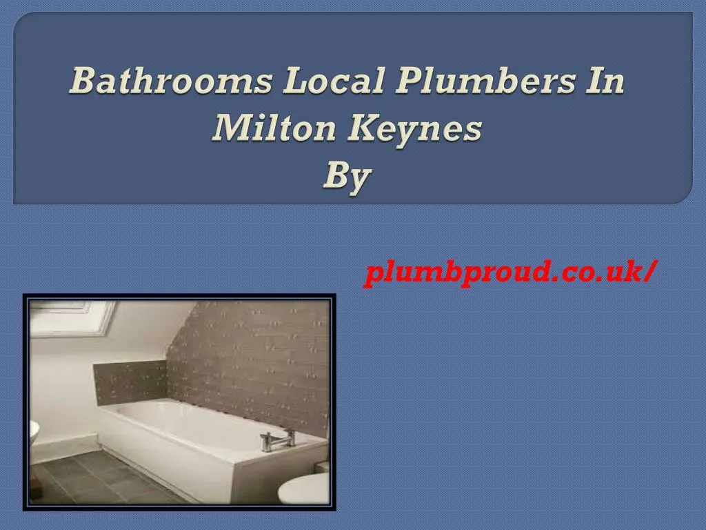 bathrooms local plumbers in milton keynes by