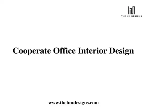 Office Interior Design - HM Designs