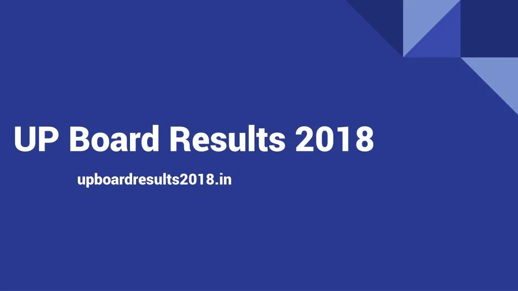 up board results 2018