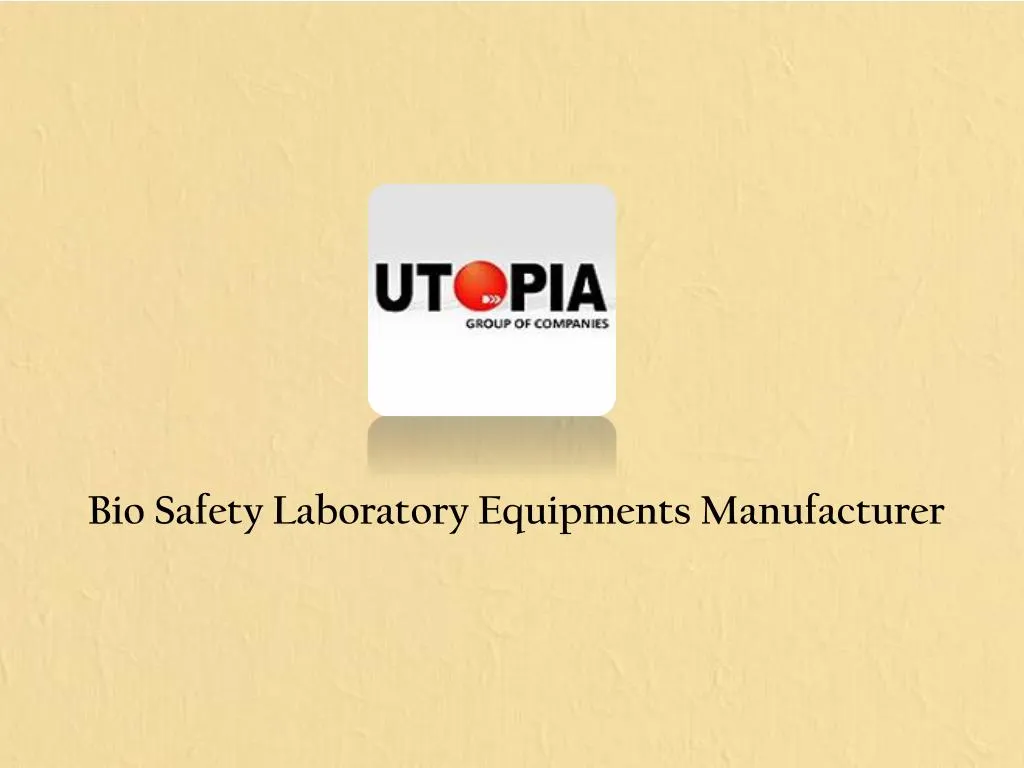 bio safety laboratory equipments manufacturer