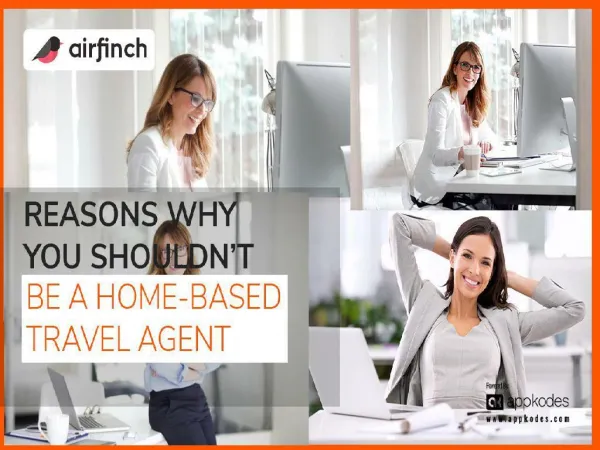 Reasons Why You Shouldn’t be a Home-based Travel Agent