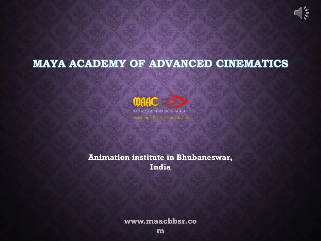 maya academy of advanced cinematics