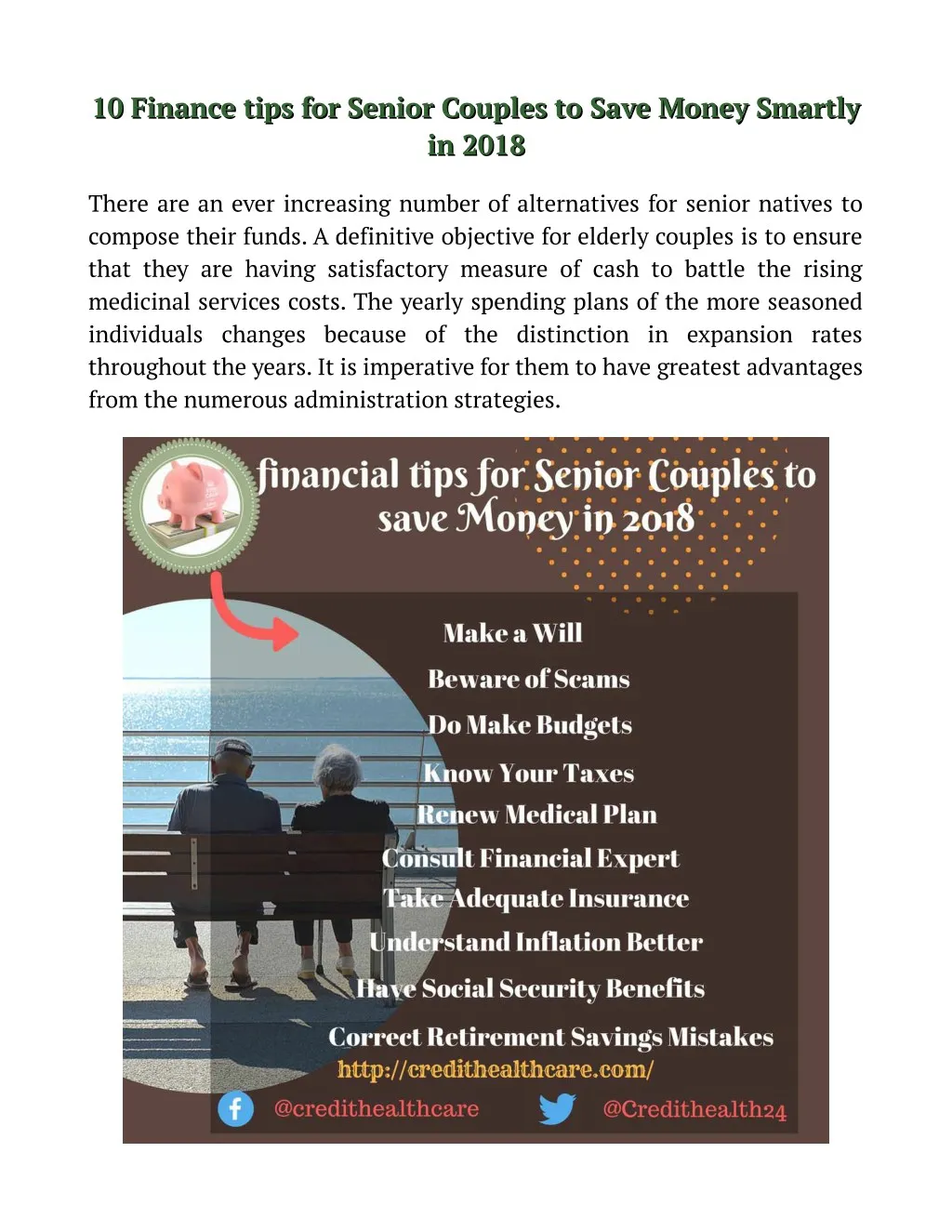 10 finance tips for senior couples to save money
