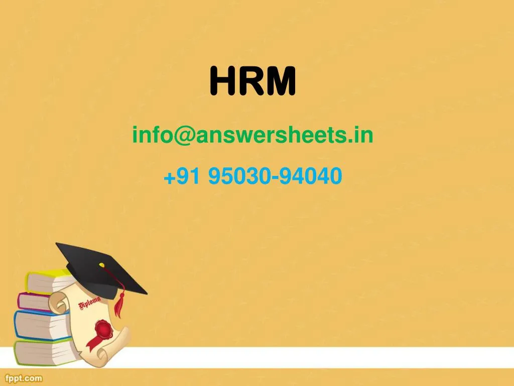 hrm info@answersheets in 91 95030 94040
