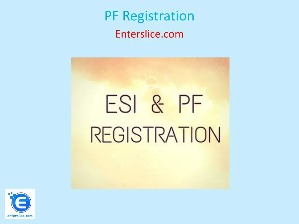 pf registration