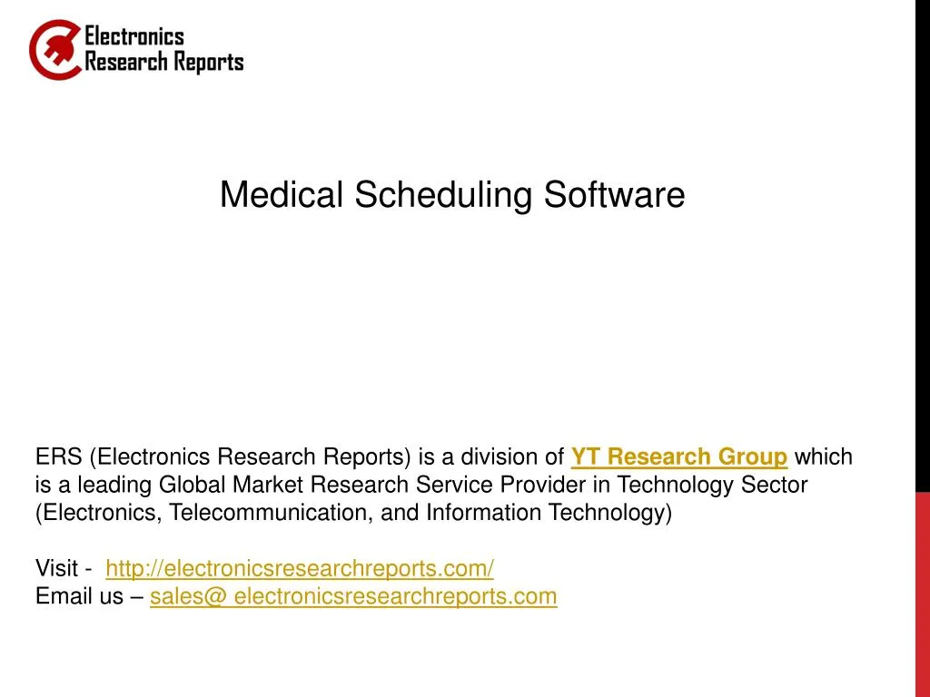 medical scheduling software