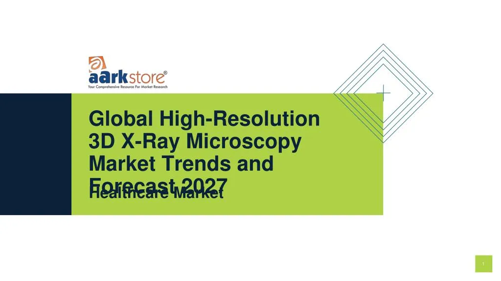 global high resolution 3d x ray microscopy market