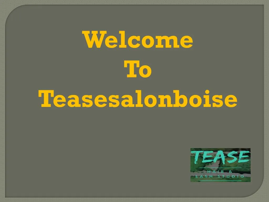welcome to teasesalonboise