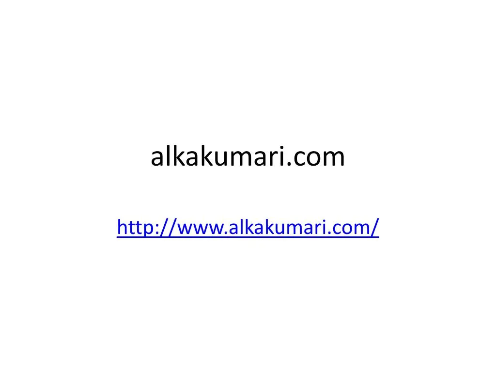 alkakumari com