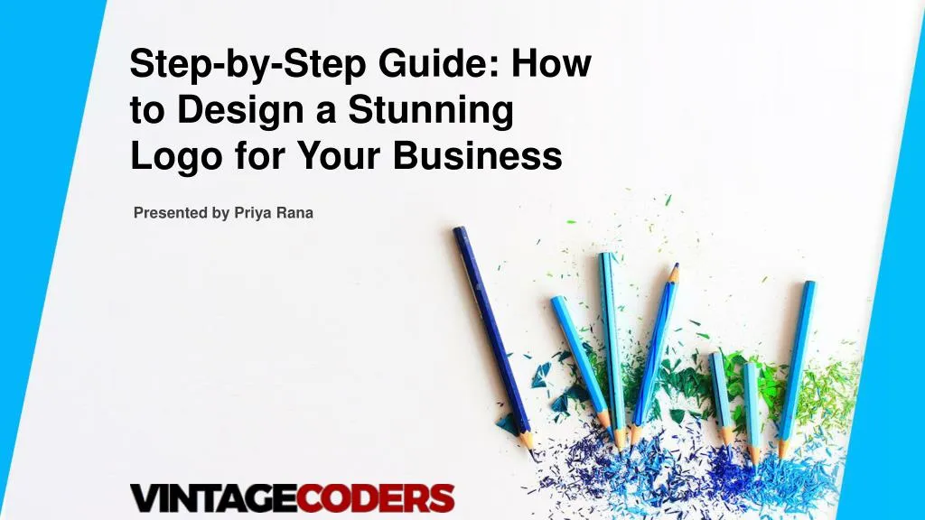 step by step guide how to design a stunning logo