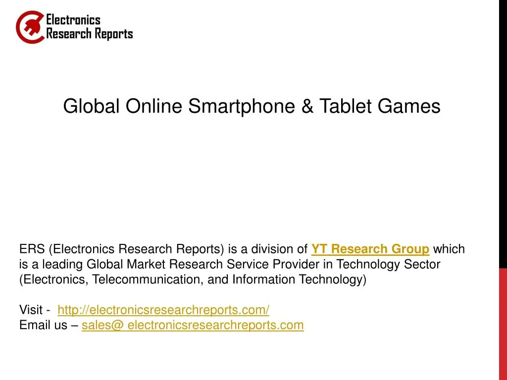 global online smartphone tablet games