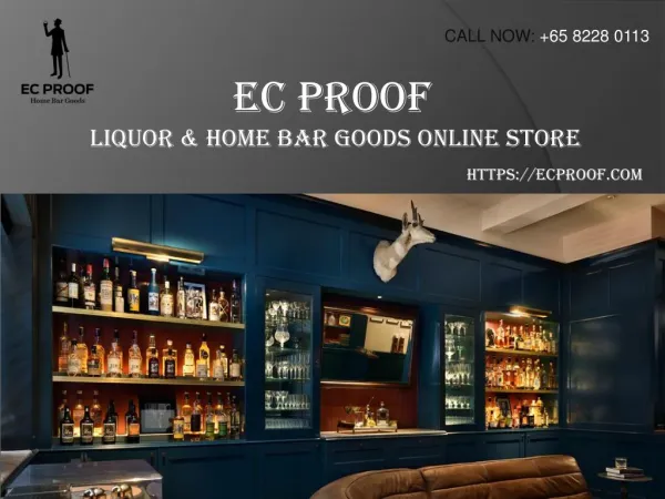 Ec proof- Home Bar Goods And online Liquor Store