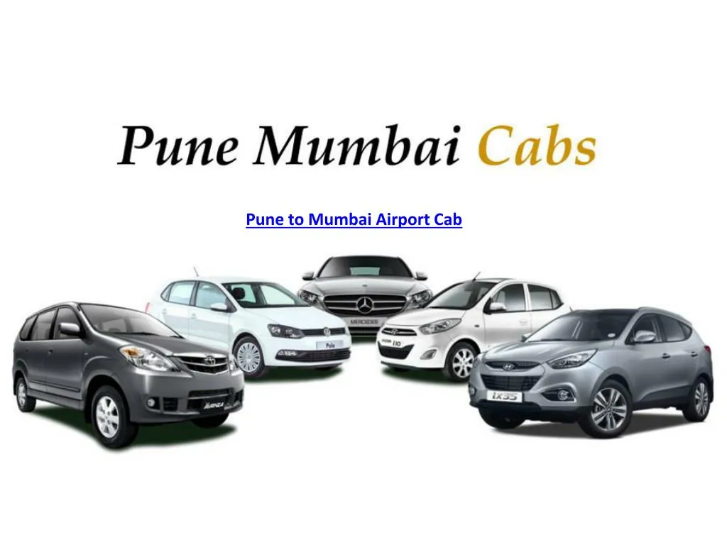 pune to mumbai airport cab