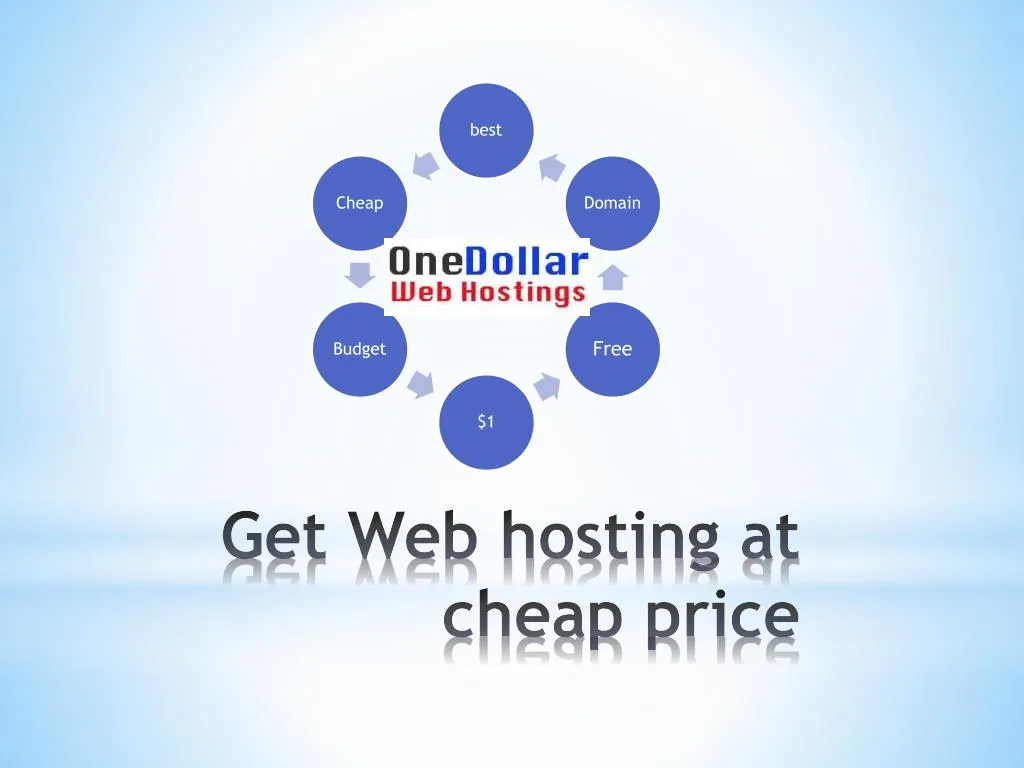 get web hosting at cheap price