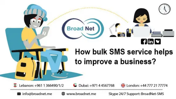How Bulk SMS service helps to improve a business?