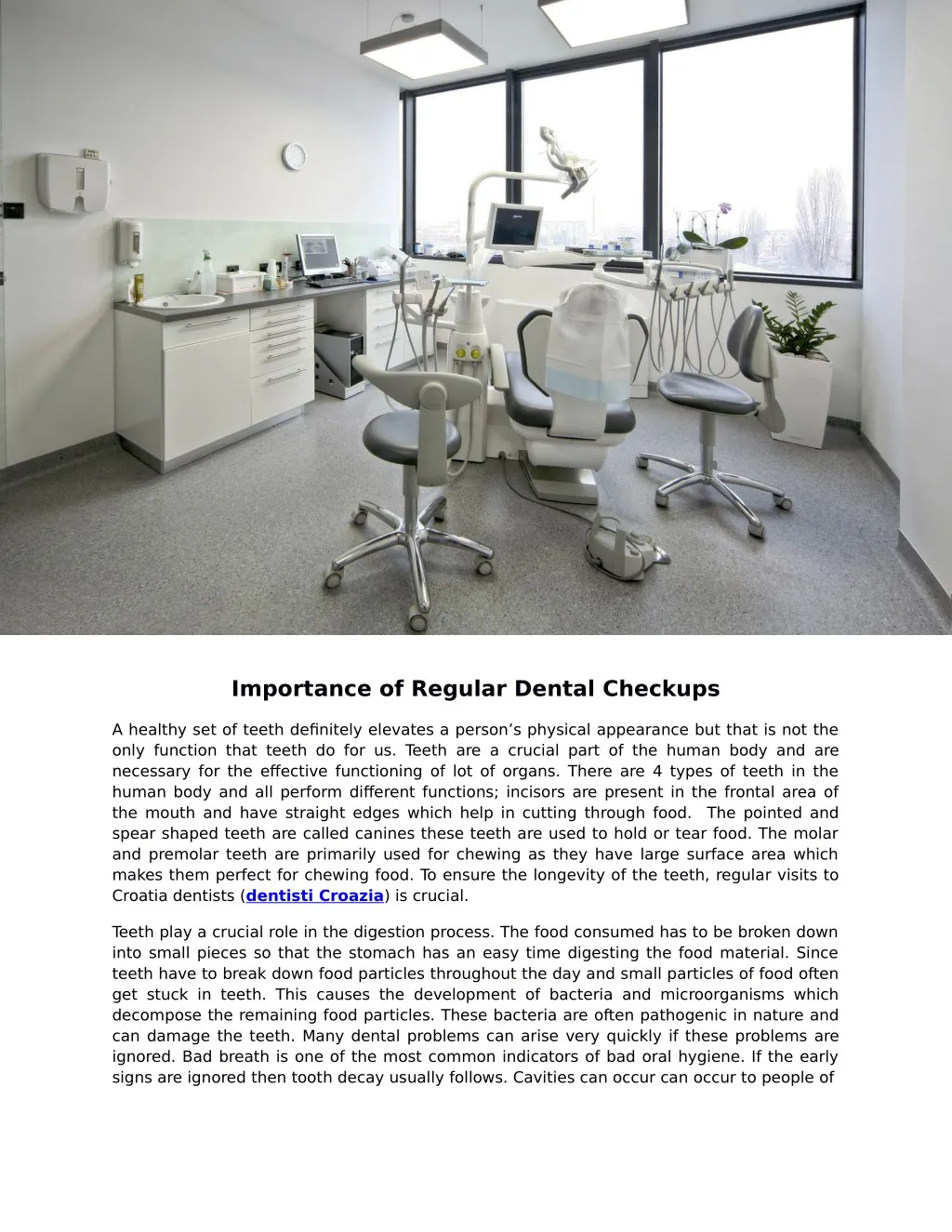 importance of regular dental checkups